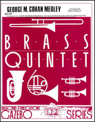 GEORGE M COHAN MEDLEY BRASS QUINTET-P.O.P. cover